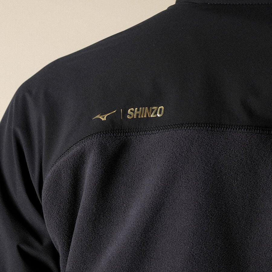 Mizuno SHINZO ZIP FLEECE Black